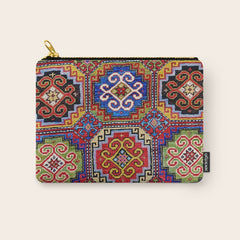 19th Century Armenian Kazak dated 1896 Carry All Pouch