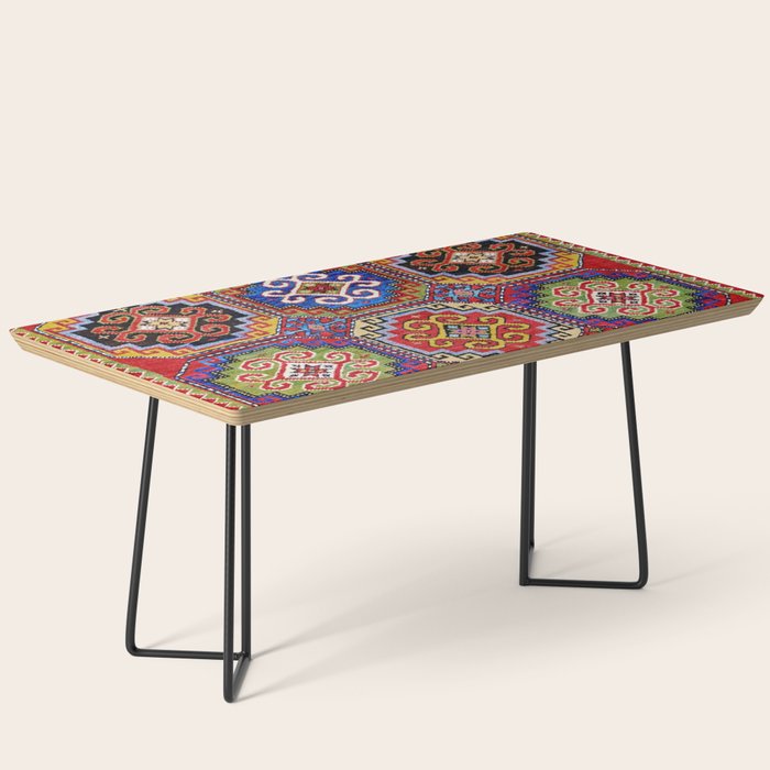 19th Century Armenian Kazak dated 1896 Coffee Table