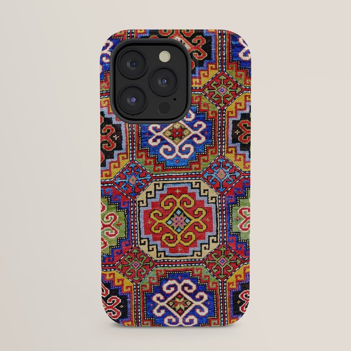 19th Century Armenian Kazak dated 1896 iPhone Case