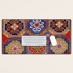 19th Century Armenian Kazak dated 1896 Desk Mat