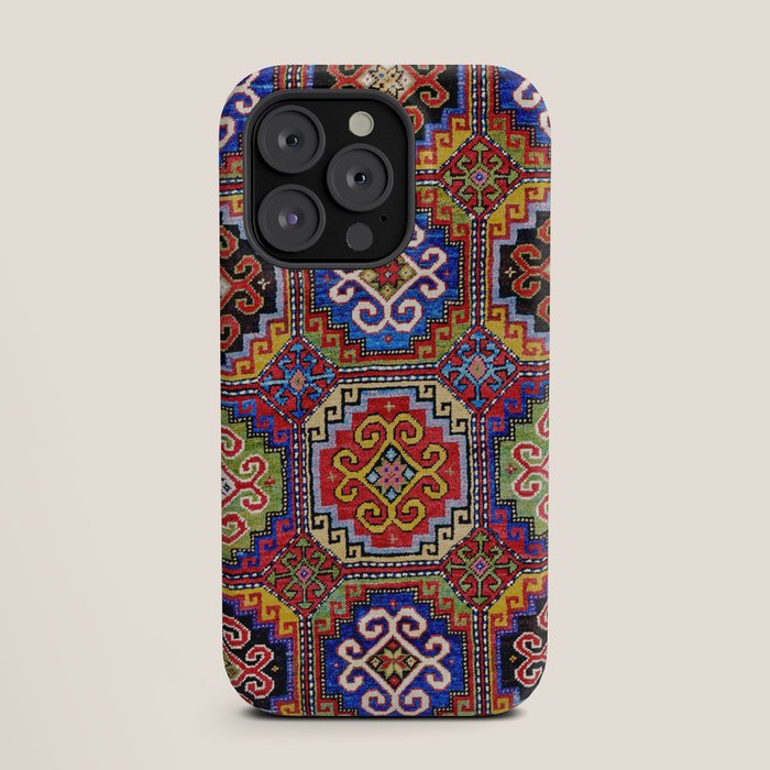 19th Century Armenian Kazak dated 1896 iPhone Case