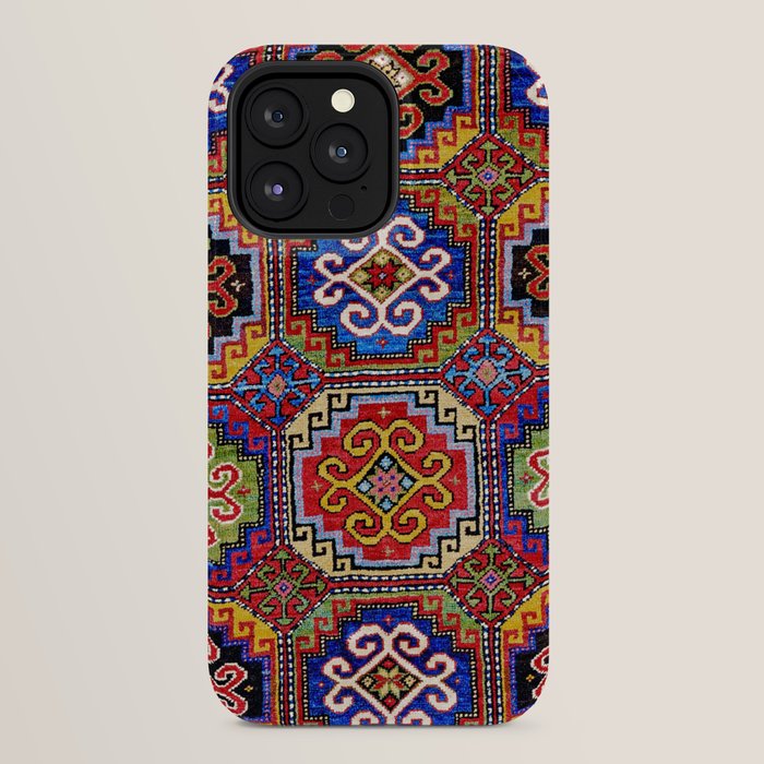 19th Century Armenian Kazak dated 1896 iPhone Case