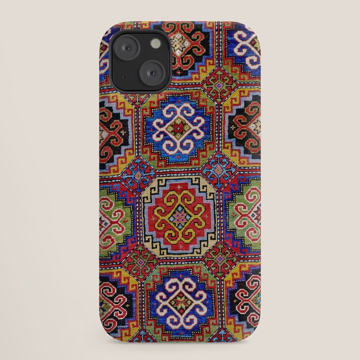 19th Century Armenian Kazak dated 1896 iPhone Case