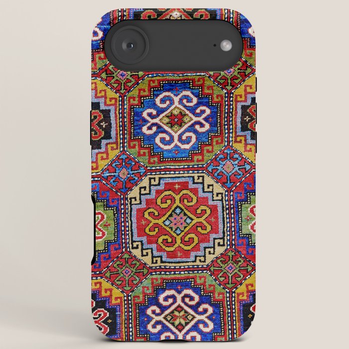 19th Century Armenian Kazak dated 1896 iPhone Case