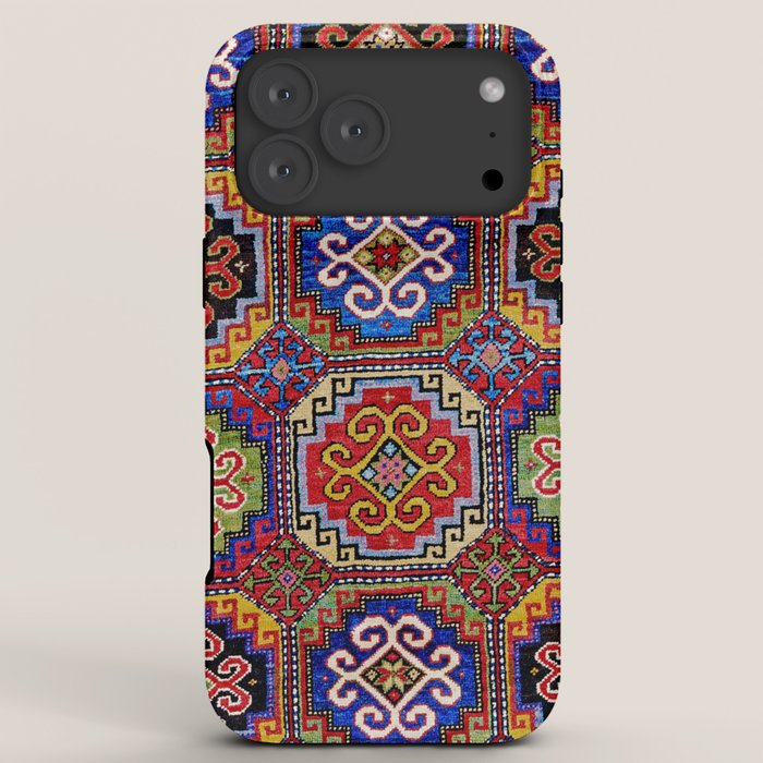 19th Century Armenian Kazak dated 1896 iPhone Case