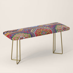 19th Century Armenian Kazak dated 1896 Bench