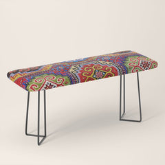 19th Century Armenian Kazak dated 1896 Bench