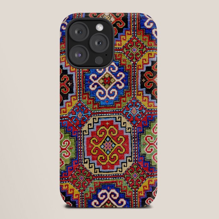 19th Century Armenian Kazak dated 1896 iPhone Case