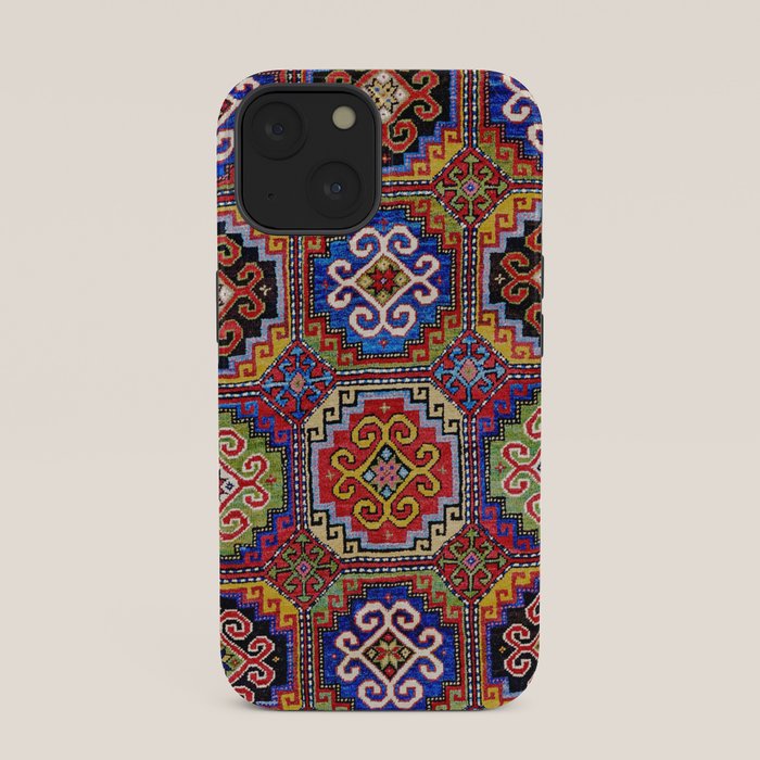 19th Century Armenian Kazak dated 1896 iPhone Case
