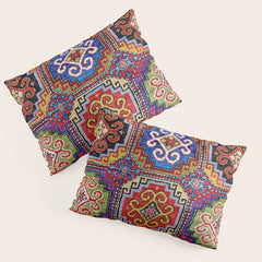 19th Century Armenian Kazak dated 1896 Pillow Sham