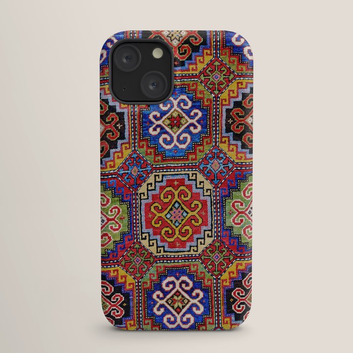 19th Century Armenian Kazak dated 1896 iPhone Case