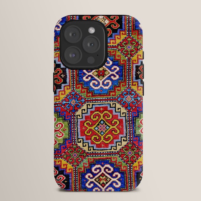 19th Century Armenian Kazak dated 1896 iPhone Case