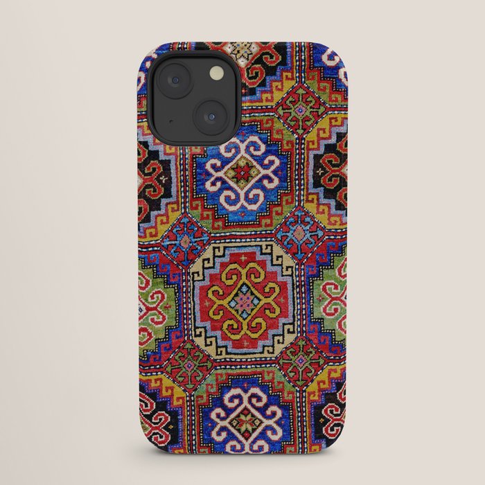 19th Century Armenian Kazak dated 1896 iPhone Case