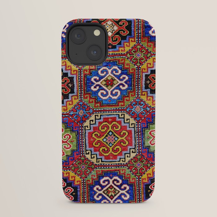 19th Century Armenian Kazak dated 1896 iPhone Case
