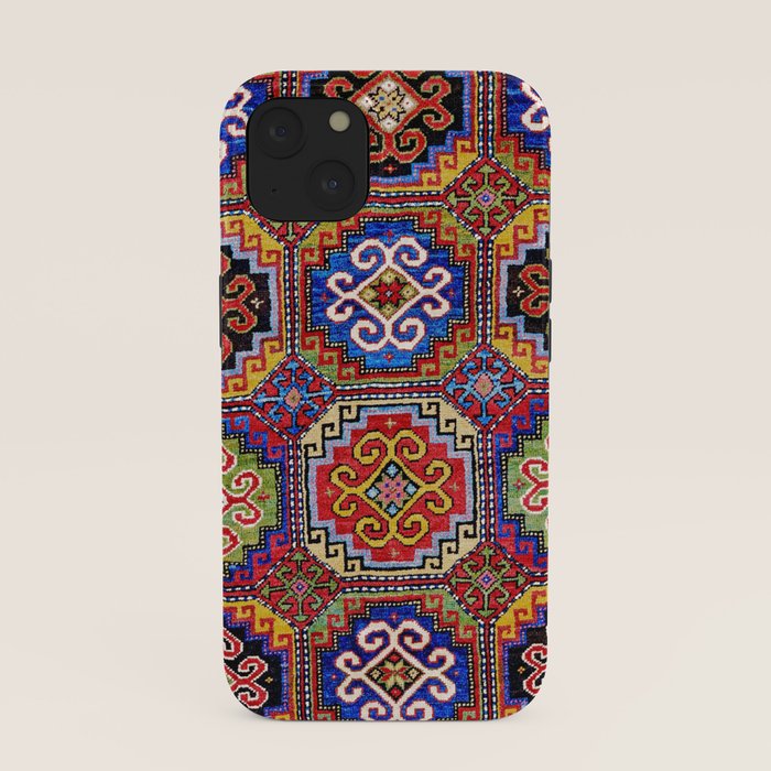 19th Century Armenian Kazak dated 1896 iPhone Case