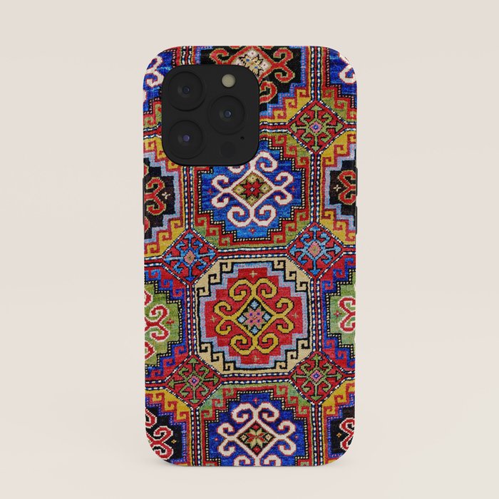 19th Century Armenian Kazak dated 1896 iPhone Case