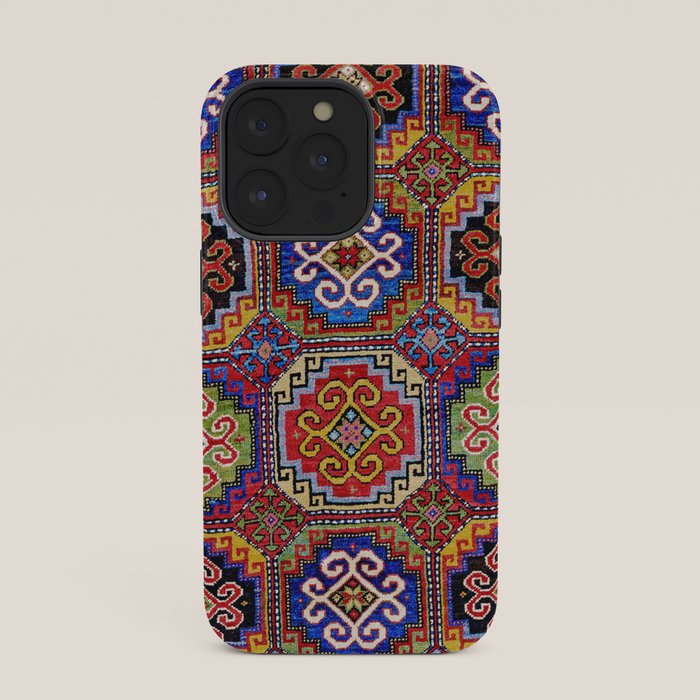19th Century Armenian Kazak dated 1896 iPhone Case