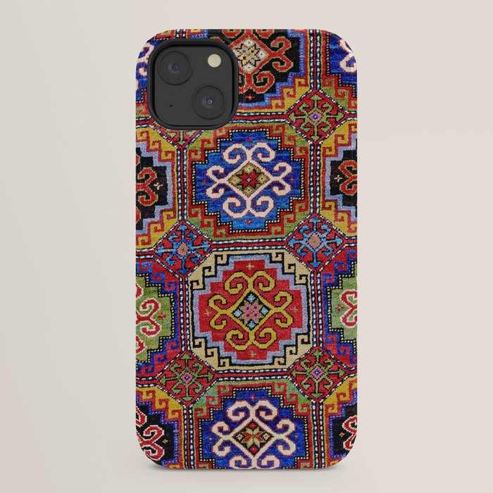 19th Century Armenian Kazak dated 1896 iPhone Case