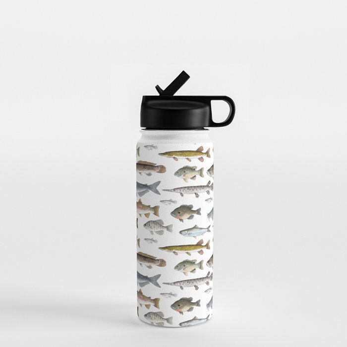 A Few Freshwater Fish Water Bottle