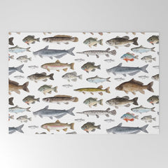 A Few Freshwater Fish Welcome Mat
