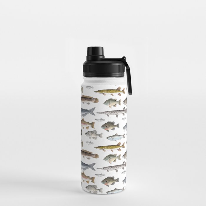 A Few Freshwater Fish Water Bottle