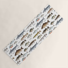 A Few Freshwater Fish Yoga Mat