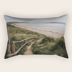A day at the beach - Landscape and Nature Photography Rectangular Pillow