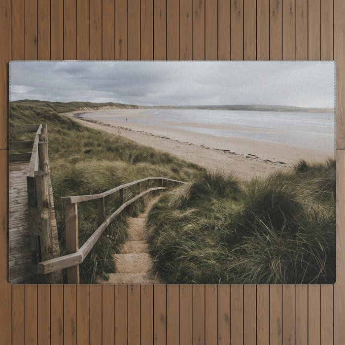 A day at the beach - Landscape and Nature Photography Outdoor Rug