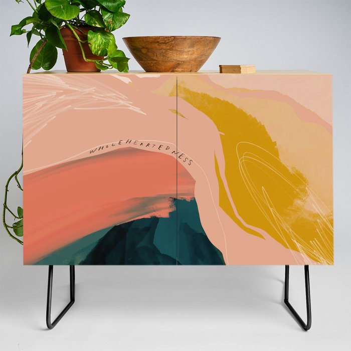 "Wholeheartedness" Credenza