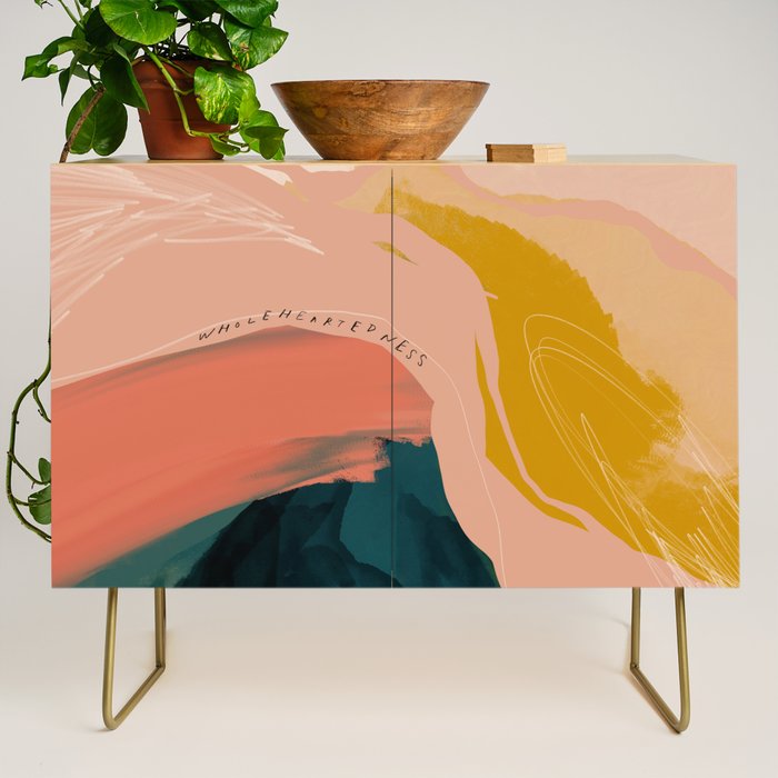 "Wholeheartedness" Credenza