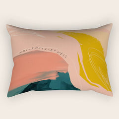 "Wholeheartedness" Rectangular Pillow