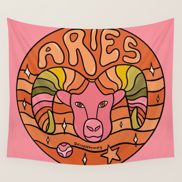 2020 Aries Wall Tapestry
