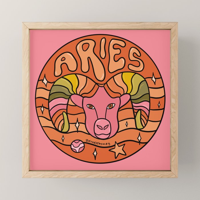 2020 Aries Mini Art Print