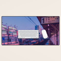 5 AM in Tokyo Desk Mat