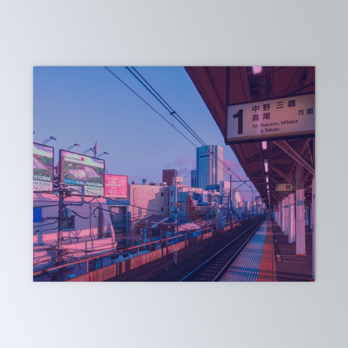 5 AM in Tokyo Mini Art Print