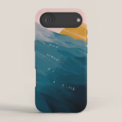 "One Wave At A Time" iPhone Case