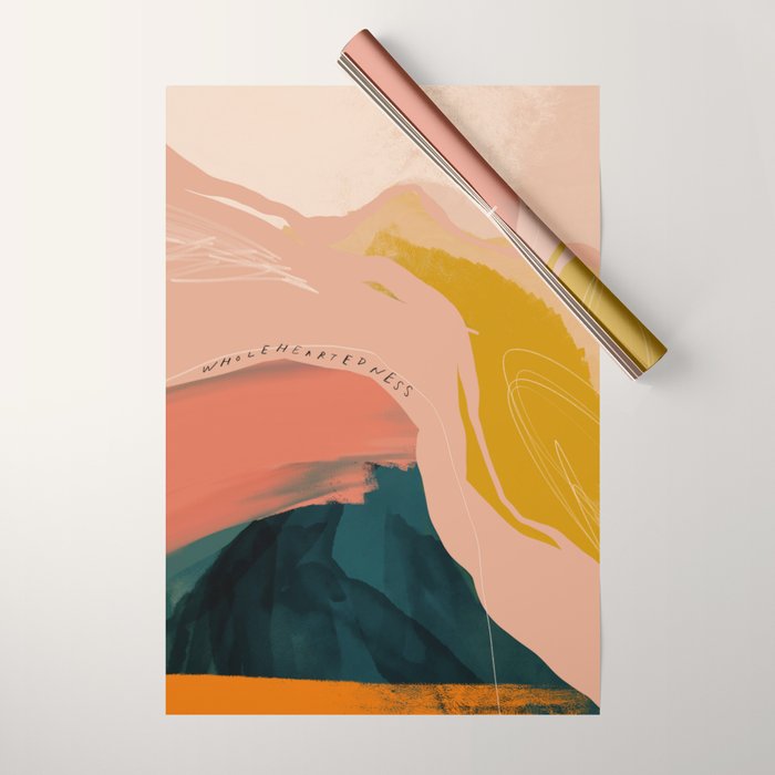 "Wholeheartedness" Wrapping Paper