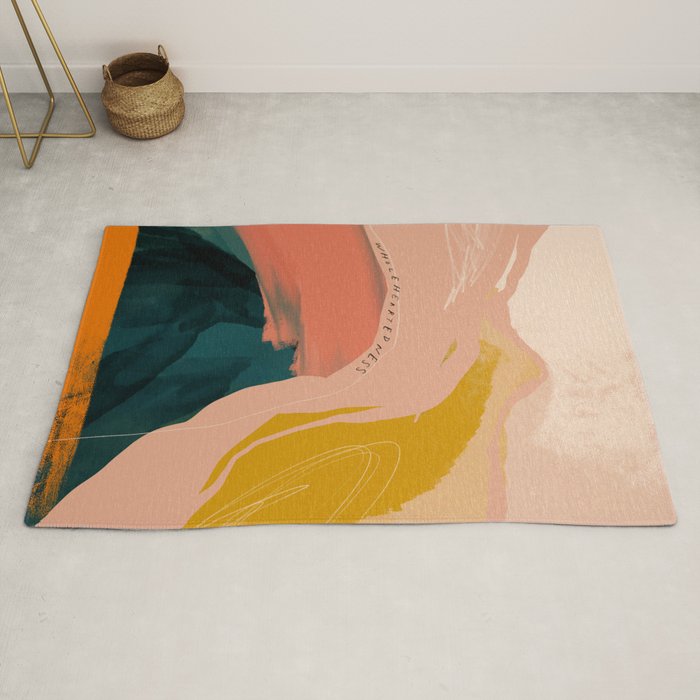 "Wholeheartedness" Rug