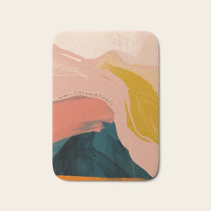 "Wholeheartedness" Bath Mat