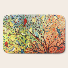 27 Birds Bath Mat