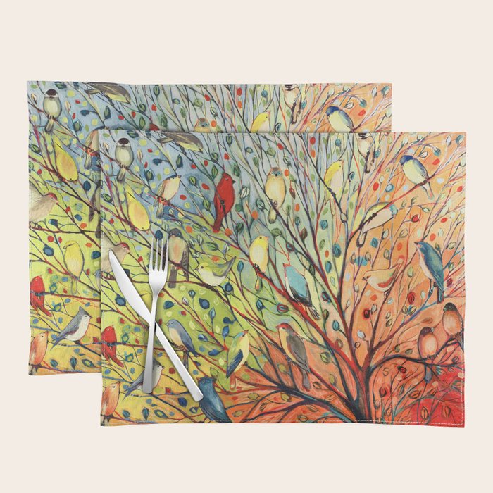27 Birds Placemat