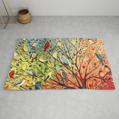27 Birds Rug