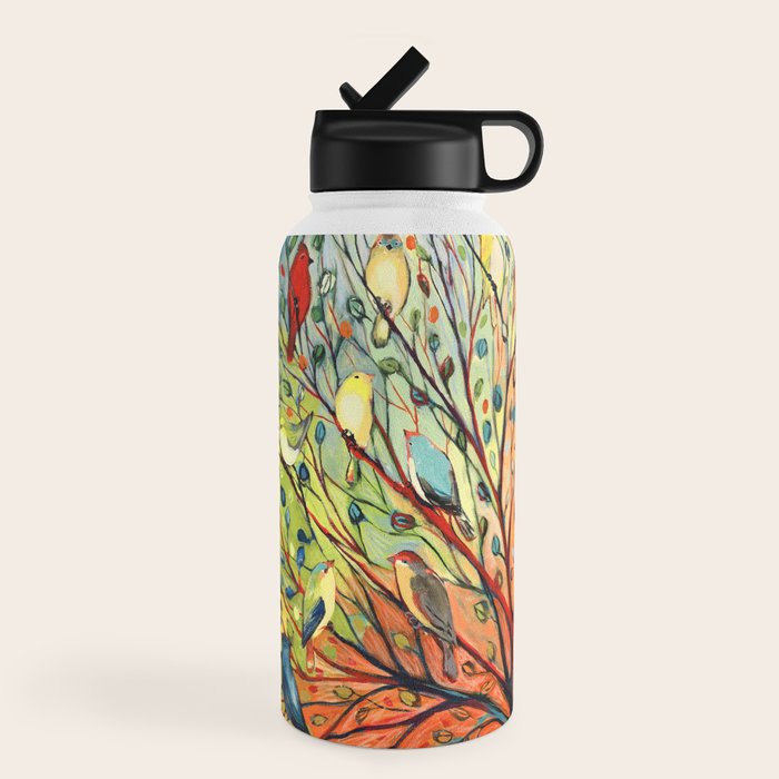 27 Birds Water Bottle