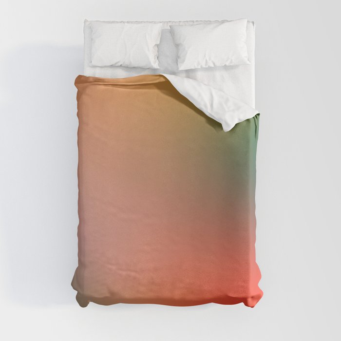 16 Burning Romance Ombre Gradient by Valourine 240816 Duvet Cover