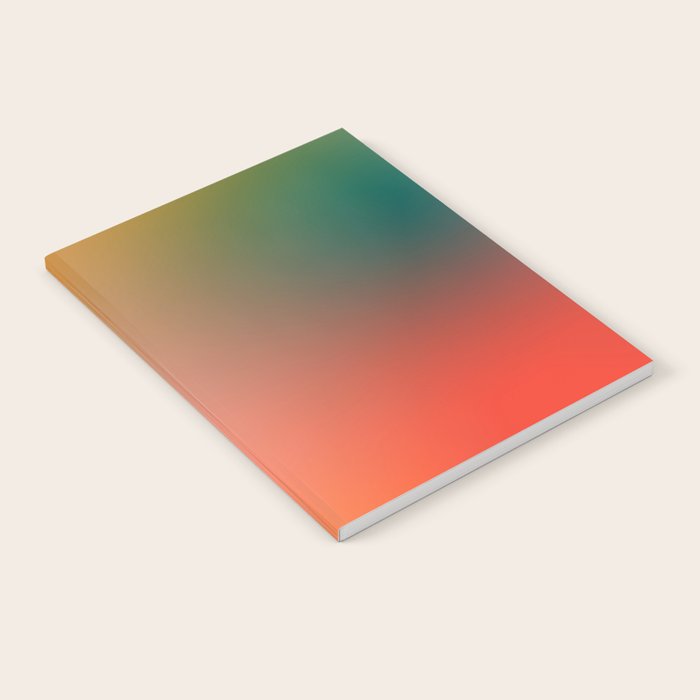 16 Burning Romance Ombre Gradient by Valourine 240816 Notebook