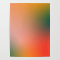 16 Burning Romance Ombre Gradient by Valourine 240816 Poster