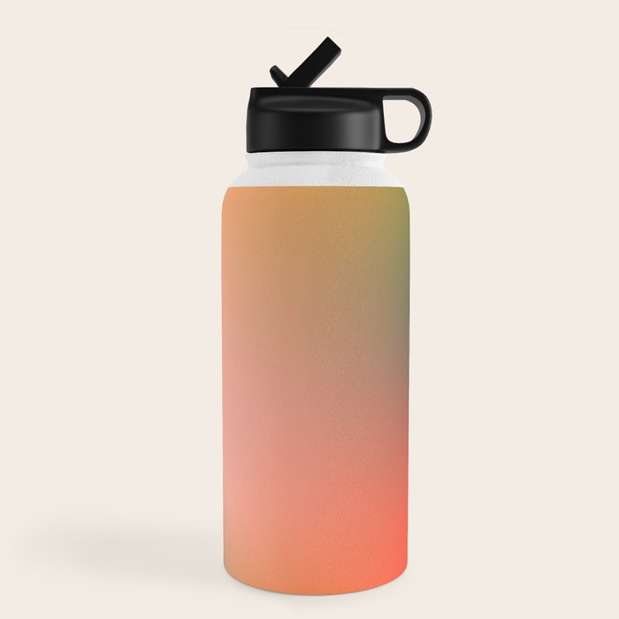 16 Burning Romance Ombre Gradient by Valourine 240816 Water Bottle