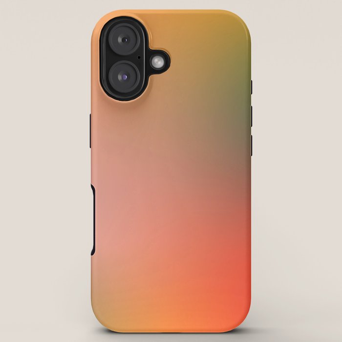 16 Burning Romance Ombre Gradient by Valourine 240816 iPhone Case