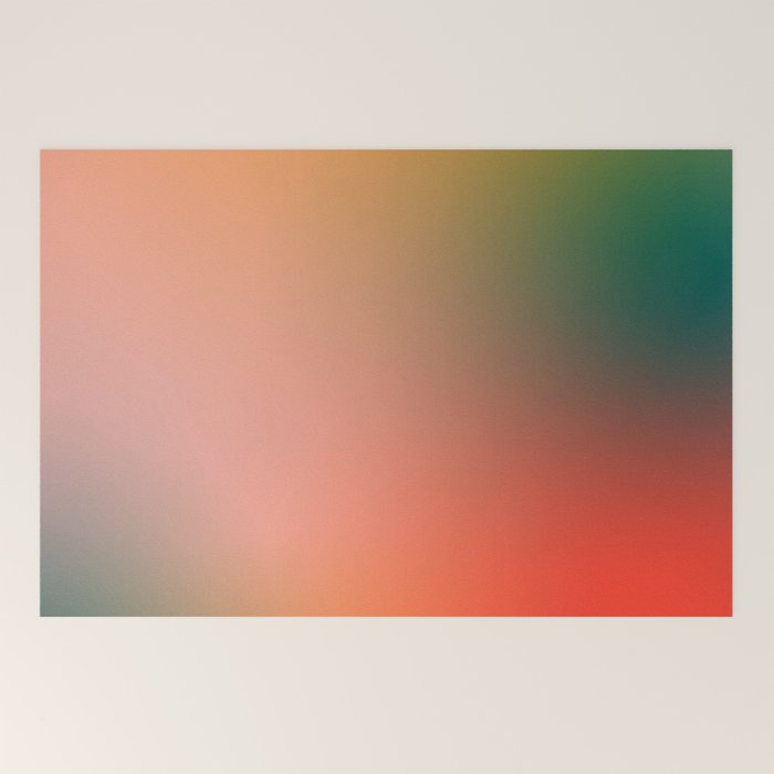 16 Burning Romance Ombre Gradient by Valourine 240816 Welcome Mat