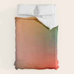 16 Burning Romance Ombre Gradient by Valourine 240816 Duvet Cover
